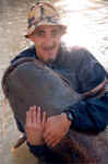 Siluro pescado el 29 de Diciembre del 2002 con ondulante en escatron, (ro ebro)