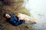 Escatron 1 de Diciembre del 2002, siluro pescado con pez de vinilo (spinning).